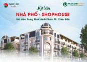 Shophouse chỉ 3,6 tỷ hoàn thiện phần thô tại Châu Đốc An Giang