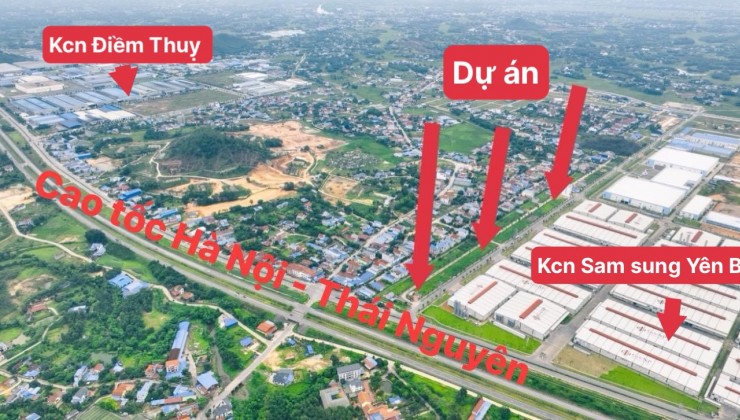 CỰC HIẾM - Đất nền Shophouse gần KCN, sẵn sổ đó, đầu tư lãi hơn shop chân đế chung cư.