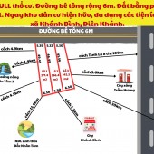 CHÍNH CHỦ KẸT TIỀN CẦN BÁN GẤP 3 LÔ ĐẤT THỔ CƯ TẠI KHÁNH BÌNH - KHÁNH VĨNH!