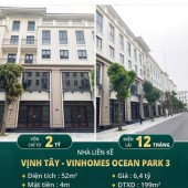 iền kề ,shophouse Vịnh Tây có giá rẻ nhất Vinhomes Ocean Park 3 hiện tại
