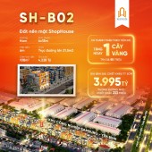 CỰC HIẾM - Đất nền Shophouse gần KCN, sẵn sổ đó, đầu tư lãi hơn shop chân đế chung cư.