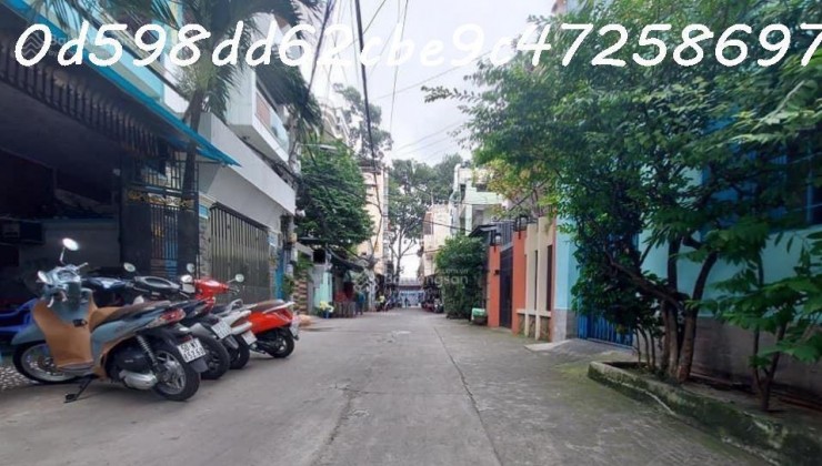 Bán nhà 2 mặt tiền, công nhận 205m2 đất, vuông đẹp đường Nguyễn An Ninh, P14, Bình Thạnh