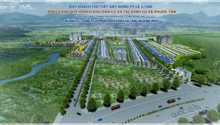 Bán nền biệt thự 240m2 dự án Biên Hòa New City view sông giá 3.950 tỷ - GD chính chủ