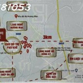 Đất nền Đại An, Phù Khê, Từ Sơn sổ đỏ mặt đường 27m siêu hiếm.