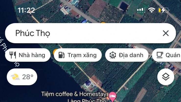 ĐẤT CHÍNH CHỦ VIEW HỒ PHÚC THỌ - GIÁ TỐT NHẤT THỊ TRƯỜNG - Vị Trí Đắc Địa Tại Phúc Thọ, Lâm Hà, Lâm Đồng