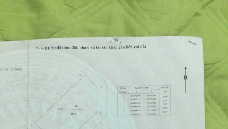 Giảm giá bán gấp 200m2 đất góc 2MT khu Lavenđer Thạnh Phú Vĩnh Cửu. SHR chỉ 5.3 tỷ. Lh:0903693712