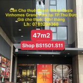 Cần Cho thuê Nhanh Shop Oasis Vinhomes Grand Park tại TP.Thủ Đức