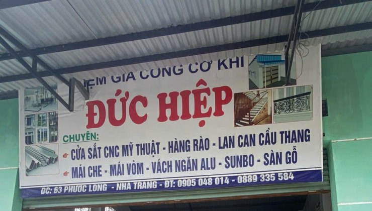 Chính chủ Cho thuê nhà xưởng kiên cố gần khu du lịch Trăm Trứng, xã Phước Đồng, Nha Trang, Khánh Hoà