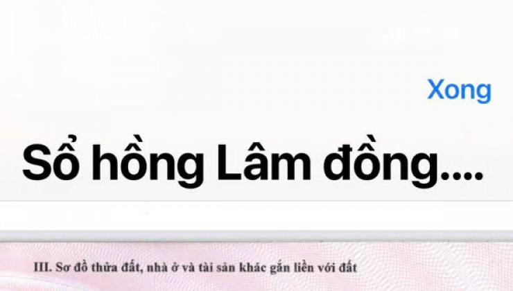 CHÍNH CHỦ CẦN BÁN GẤP  LÔ ĐẤT THỔ CƯ 100M2 XÃ LỘC TÂN - TỈNH LÂM ĐỒNG