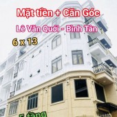 NHÀ MT LÔ GÓC - LÊ VĂN QUỚI - BÌNH TÂN, 6 x 13 - 5 TẦNG -  CHỈ 7.x TỶ