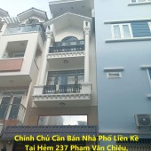 Chính Chủ Cần Bán Nhà Phố Liền Kề Tại Hẻm 237 Phạm Văn Chiêu, Phường 14, Gò Vấp, HCM