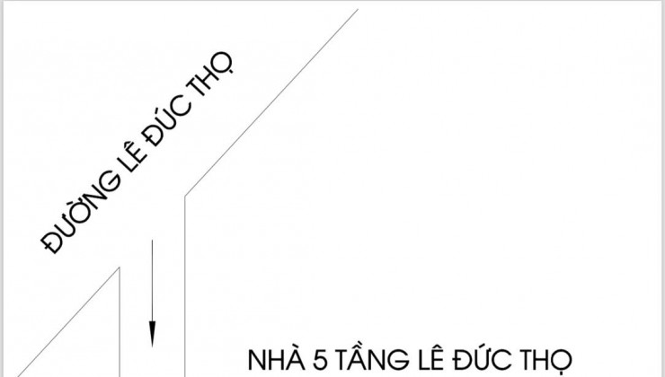 HOA HẬU 3 MẶT THOÁNG – LÊ ĐỨC THỌ - 5 TẦNG THANG MÁY – 10M RA Ô TÔ TRÁNH – VIEW RA BỂ BƠI CỰC CHILL