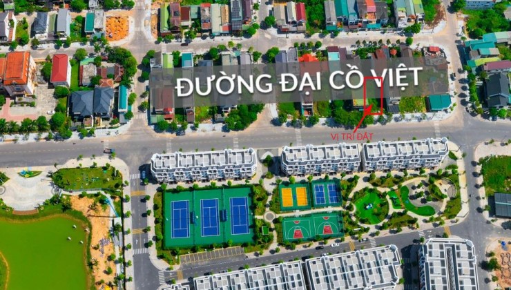 Mặt tiền đường Đại Cồ Việt đối diện Vincom - Vị trí đẹp nhất