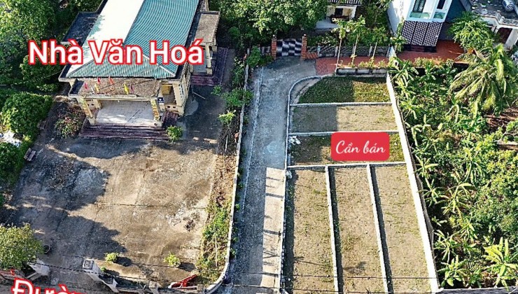 MỞ BÁN ĐẤT PHÂN LÔ HỒNG VÂN , THƯỜNG TÍN - ĐỐI DIỆN UỶ BAN XÃ HỒNG VÂN