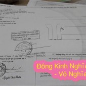 Bán lô 2 mt ĐÔNG KINH NGHĨA THỤC-VÕ NGHĨA, Phước Mỹ, STrà, Đà Nẵng dt 294m2 giá 42 tỷ.