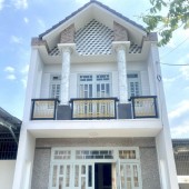 BÁN NHÀ MẶT TIỀN ĐƯỜNG NHỰA THỚI TAM THÔN HÓC MÔN (NGUYỄN THỊ NGHÉ) GIÁ RẺ - NHÀ 2 TẦNG MÁI THÁI THIẾT KẾ KIỂU ÂU - VỪA Ở VỪA KINH DOANH.