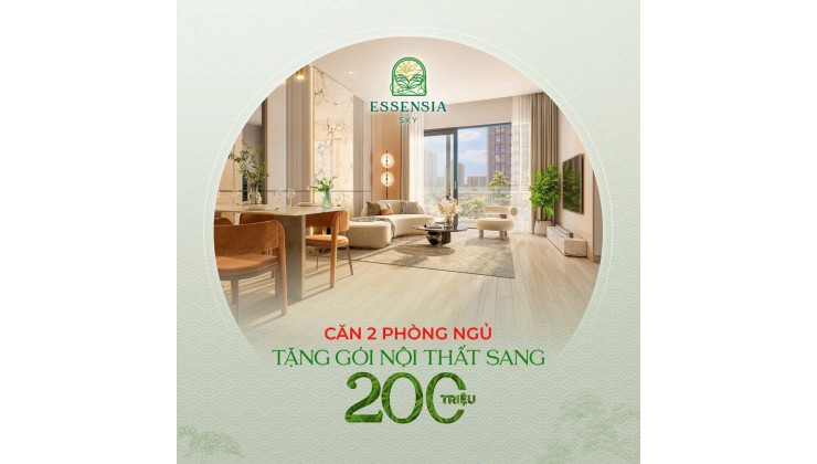 ☘️ THẢNH THƠI THANH TOÁN CÙNG ESSENSIA SKY - BOOKING NGAY NHẬN QUÀ LIỀN TAY