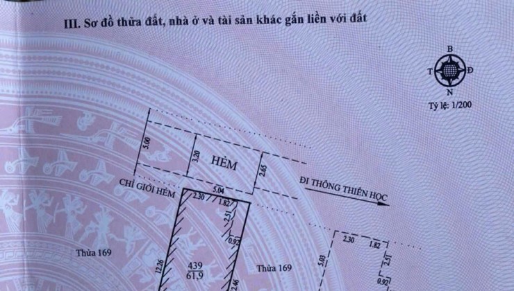 Đất nền trung tâm TP ĐÀ LẠT FULL ONT,  giá cắt lỗ, Tặng nhà cấp 4