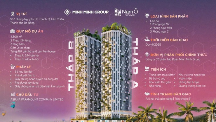 Nam ô discovery chủ đầu tư Gotec LAND