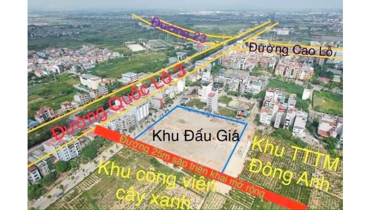 BÁN ĐẤT ĐẤU GIÁ X7 UY NỖ ĐÔNG ANH