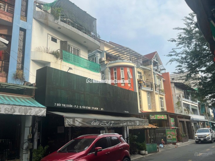 bán nhà 2 mặt tiền số 7 Bùi Thị Xuân, P. 2, Tân Bình, TP. HCM. Giá đầu tư