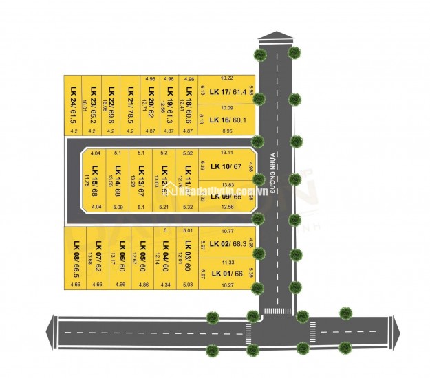 Lô đất tại Thị Trấn Ba Hàng Đồi - Lạc Thuỷ - Hoà Bình - Cách Hà Nội chỉ 50 km