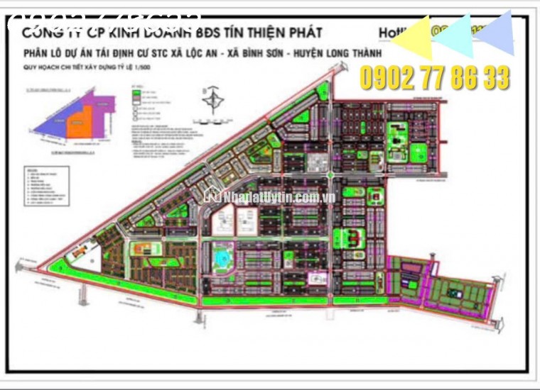 Bán đất TĐC Lộc An sổ riêng thổ cư sân bay quốc tế Long Thành 2,5 tỷ