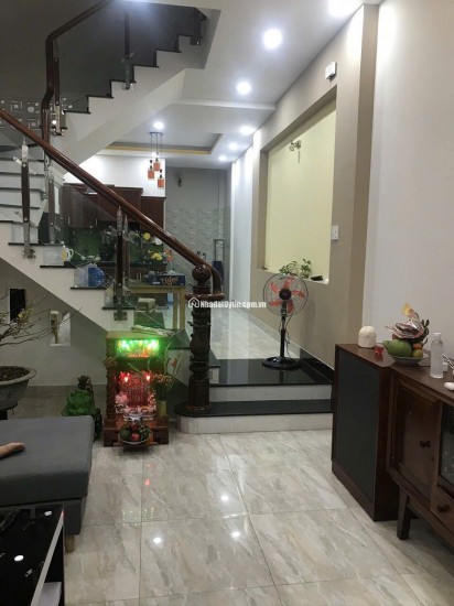 HẺM XE HƠI 3 TẦNG 70M2,4PN, 4WC - PHÚ HỮU, TP THỦ ĐỨC
