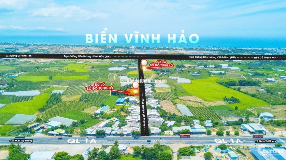 BÁN ĐẤT BIỂN LIÊN HƯƠNG, BÌNH THUẬN  – CƠ HỘI VÀNG CHO NHÀ ĐẦU TƯ!