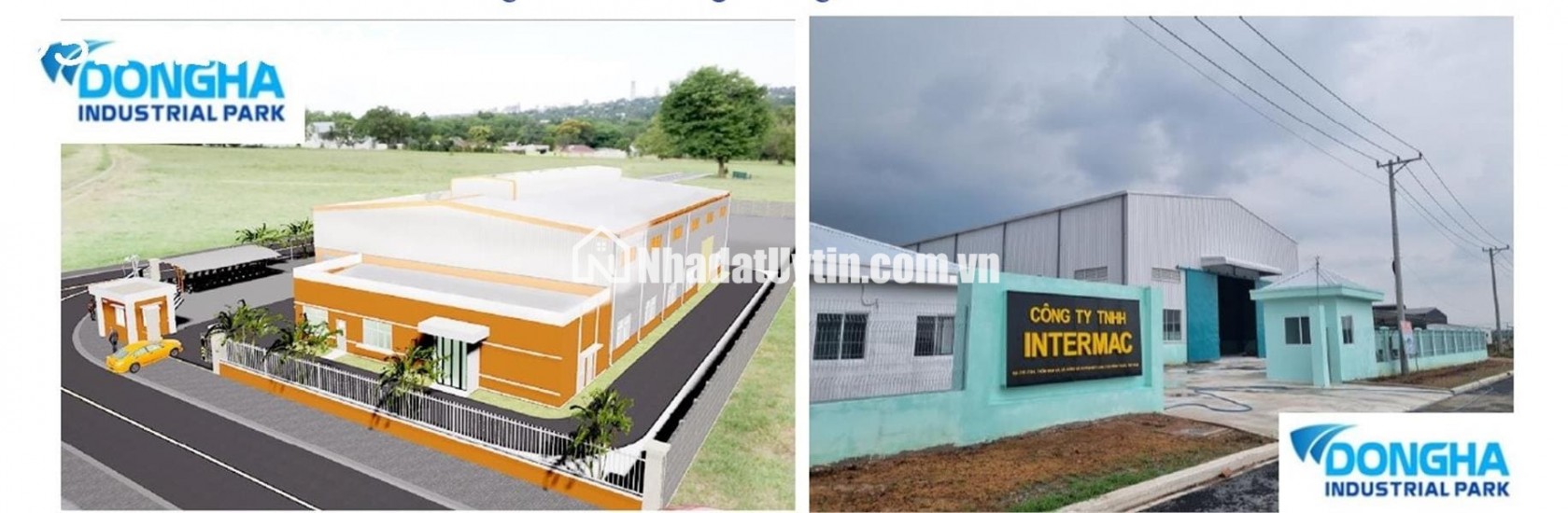 Cho thuê nhà xưởng sản xuất KCN Đông Hà, Đức Linh Bình Thuận
