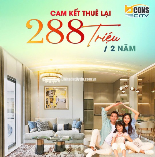 Bcons City đô thị Khu Đông TP. Hồ Chí Minh, nên đầu tư ngay giá chỉ 1,9 tỷ