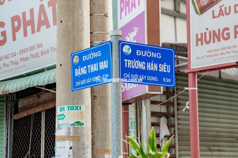 Cho thuê tòa nhà 2MT Đặng Thai Mai-Trương Hán Siêu, 6 tầng, Ngay sát Lotte Mart, Phan Thiết, DTSD 1.465m²