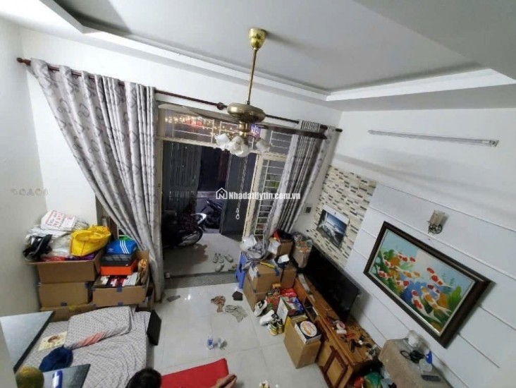 TRƯỚC NHÀ 3.5M THÔNG  - 45M2 (4x11M) HẬU 4.1M - 4 TẦNG 4 PHÒNG NGỦ - SỔ VUÔNG ĐẸP - HOÀN CÔNG ĐỦ.