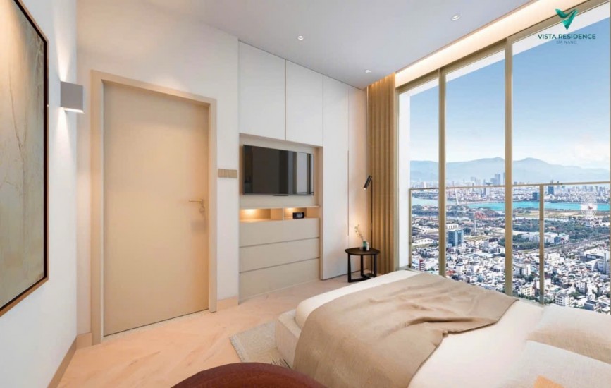 Giỏ hàng độc quyền- Bán gấp căn hộ Vista Residence trung tâm Đà Nẵng, 2PN, 2WC, view sông Hàn