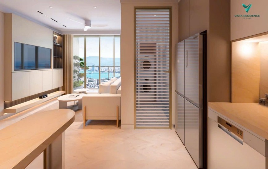 Giỏ hàng độc quyền- Bán gấp căn hộ Vista Residence trung tâm Đà Nẵng, 2PN, 2WC, view sông Hàn