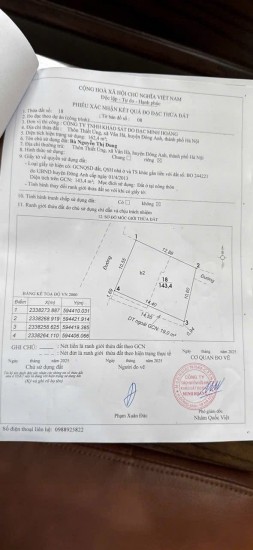 bán lô đất tại thiết úng vân hà đông anh hà nội , rộng