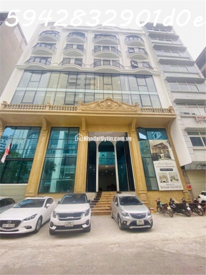 Dương Khuê - Cầu Giấy tòa nhà 8 tầng cho thuê giá hợp lý, tòa nhà sang trọng