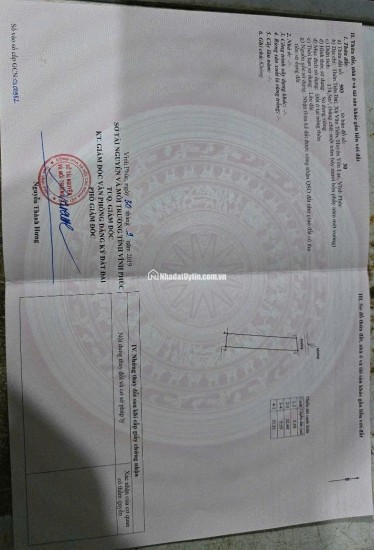 bán đất thôn tiên đài xã văn tiến huyện yên lạc tỉnh vĩnh phúc 174.5m2 giá 2,2 tỷ