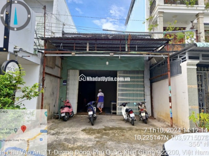 Bán nhà đất mặt tiền Chu Văn An, TT DƯƠNG ĐÔNG, PHÚ QUỐC