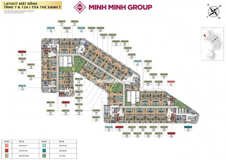 QUỸ CĂN CHUNG CƯ XANH ISLAND (SUN CÁT BÀ) MỚI NHẤT