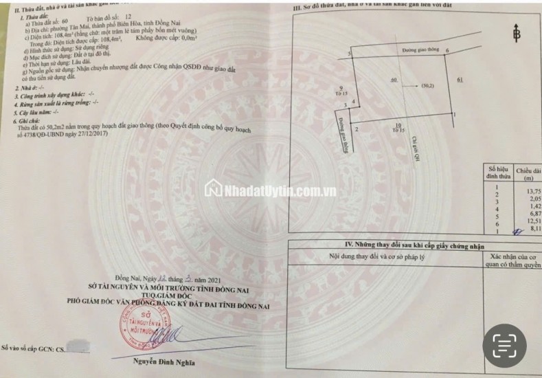 CHÍNH CHỦ CẦN BÁN 2 căn nhà cấp 4 Khu Phố 5- Tân Mai-  Biên Hoà -Đồng Nai sổ chung thổ cư 100% giá chỉ 2.3 tỷ.