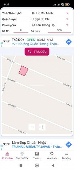 ĐẤT NỀN BIỆT THỰ 1100m2 CÁCH CHỢ VIỆT MỸ 150M