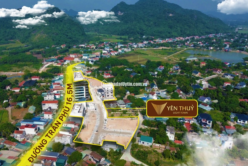 ĐẤT NỀN SẴN SỔ ĐỎ, VỊ TRÍ LÕI KHU DÂN CƯ THỊ TRẤN TRẠM, HÒA BÌNH