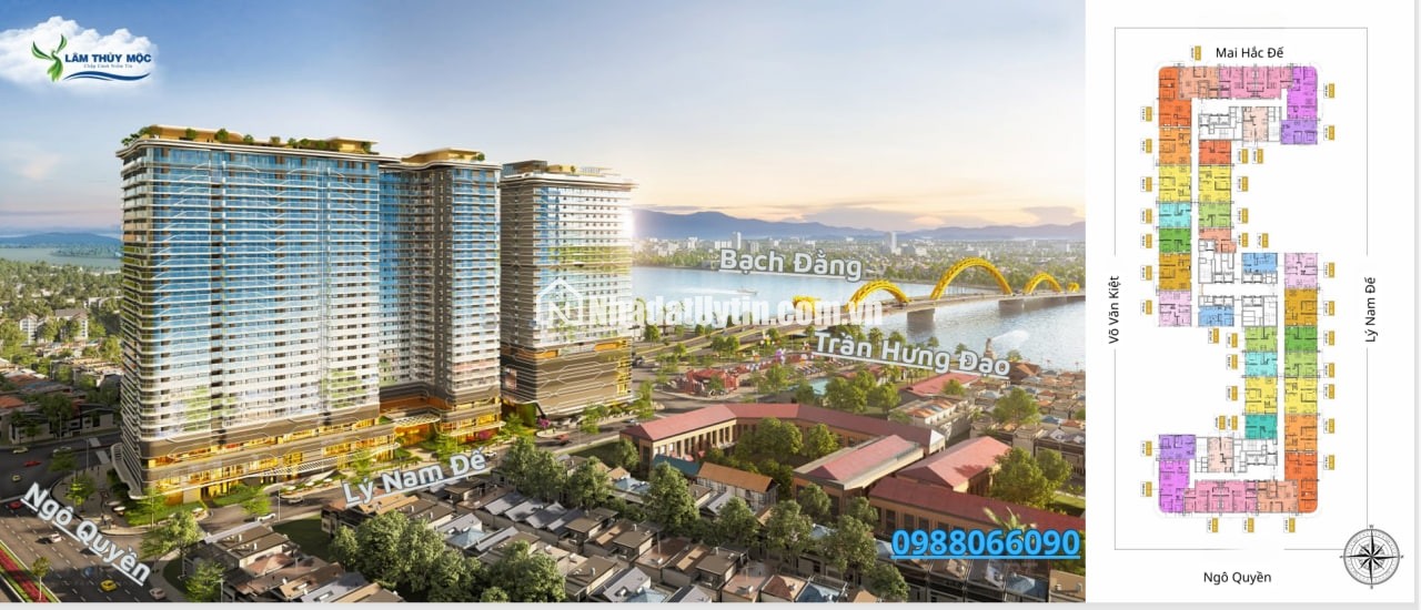 Mở Bán Căn Hộ Tại Đầu Cầu Rồng Đà Nẵng - Legend City