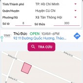 ĐẤT NỀN BIỆT THỰ 1100m2 CÁCH CHỢ VIỆT MỸ 150M
