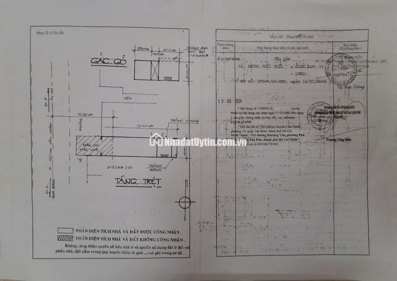 BÁN NHÀ CẤP 4 – KHUÔNG VIỆT, PHƯỜNG PHÚ TRUNG, QUẬN TÂN PHÚ