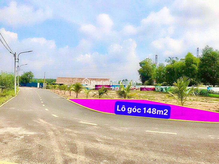 Cần Bán Lô Đất Góc 148m2 Mặt Tiền Nhựa 8m Tại Tân Định Bến Cát