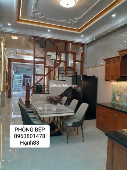 BÁN NHÀ MẶT TIỀN HIỆP THÀNH 68M² 4 LẦU 5PN NHỈNH 7 TỶ