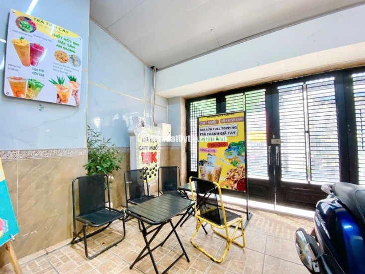 BÁN NHÀ GÒ VẤP HẺM XE TẢI THÔNG 80M2 5 LẦU NGANG 4.8M ĐANG KINH DOANH TRÀ SỮA