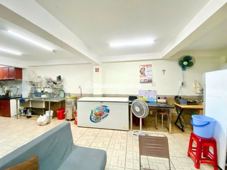 BÁN NHÀ GÒ VẤP HẺM XE TẢI THÔNG 80M2 5 LẦU NGANG 4.8M ĐANG KINH DOANH TRÀ SỮA